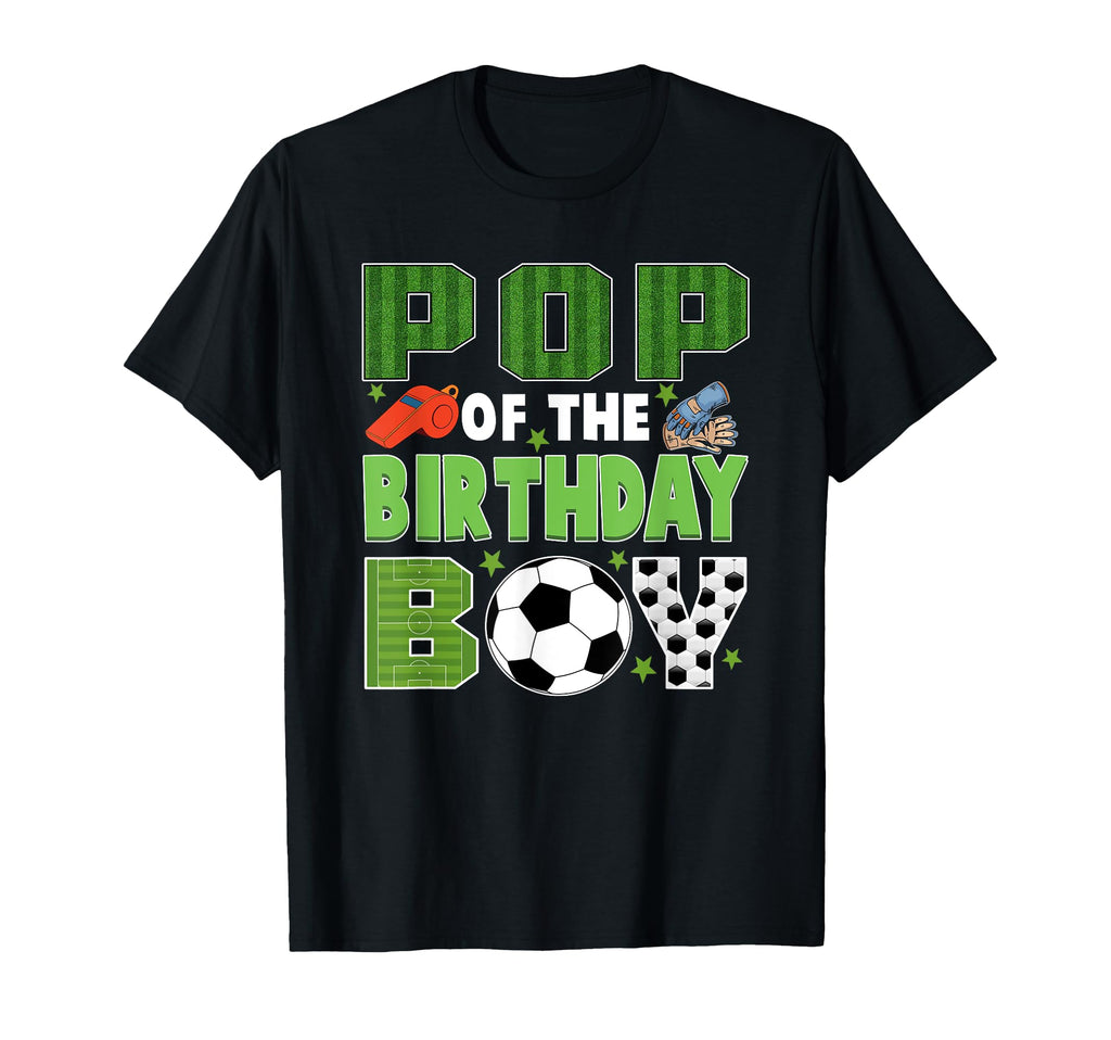 Pop Birthday Soccer Group Family T-Shirt - Streetwear Style for Adults