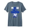Act Practice Like Champion Soccer Tri T-Shirt - Novelty Apparel Unisex