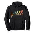 Boxing Heartbeat Boxer Gift Love Hoodie - Fun Novelty Design Unisex