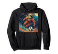 Athlete Soccer Football Competitive Hoodie - Fun Novelty Design Men Women