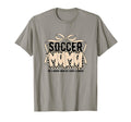 Soccer Mama Coquette Bow Game Day Gift T-Shirt - Minimalist Print Unisex