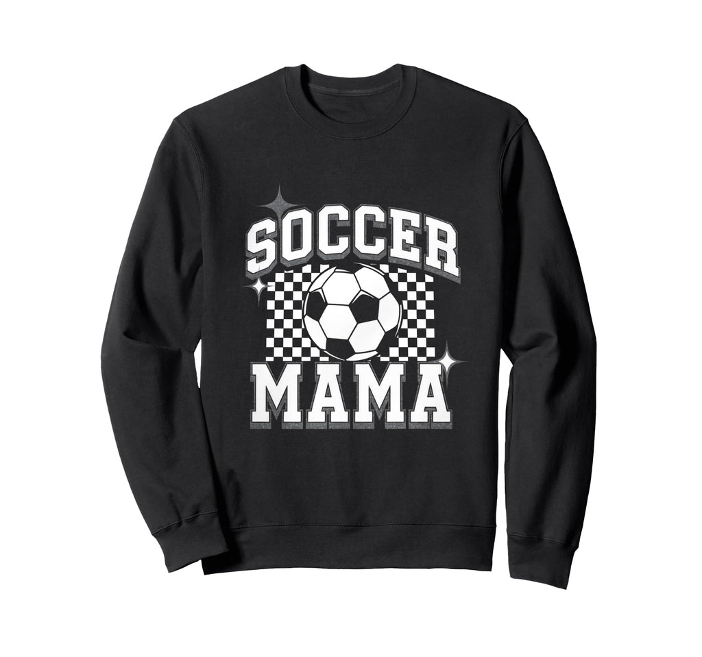 Soccer Mama Soccer Season Soccer Sweatshirt - Minimalist Print Men Women