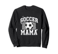 Soccer Mama Soccer Season Soccer Sweatshirt - Minimalist Print Men Women