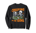 Soccer Halloween Spooky Sweatshirt - Fun Novelty Design for Adults