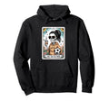 Funny Skeleton Tarot Card Halloween Hoodie - Unique Graphic Men Women