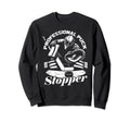 Hockey Puck Goalkeeper Ice Sweatshirt - Fun Novelty Design for Adults