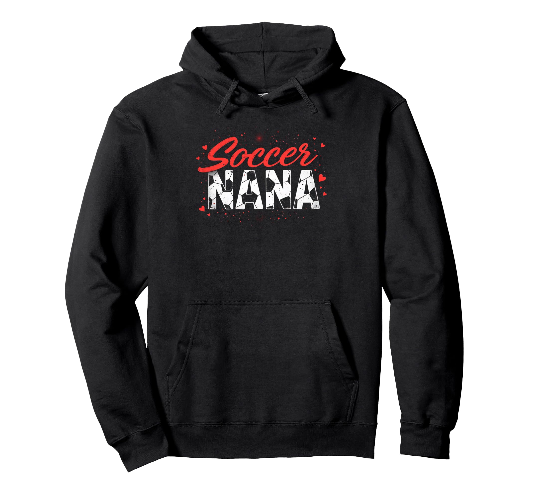 Proud Soccer Nana Funny Grandma Lover Hoodie - Custom Art Print Men Women