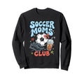 Soccer Moms Club Coquette Bow Sweatshirt - Custom Art Print for Adults