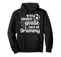Proud Soccer Goalie Grammy Soccer Keeper Hoodie - Graphic Print Unisex