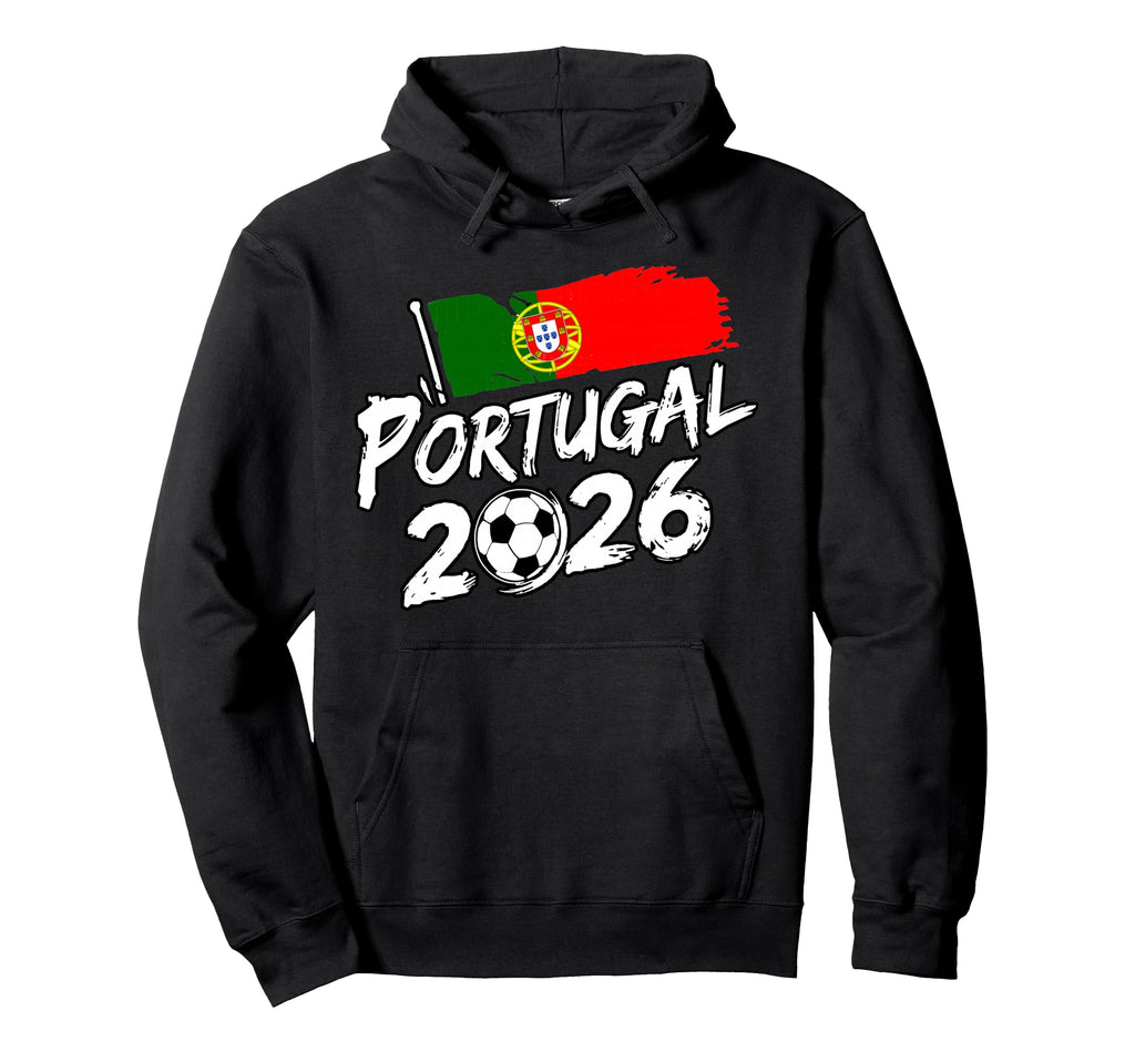 Portugal Football Soccer Game Player Fan Hoodie - Graphic Print for Adults