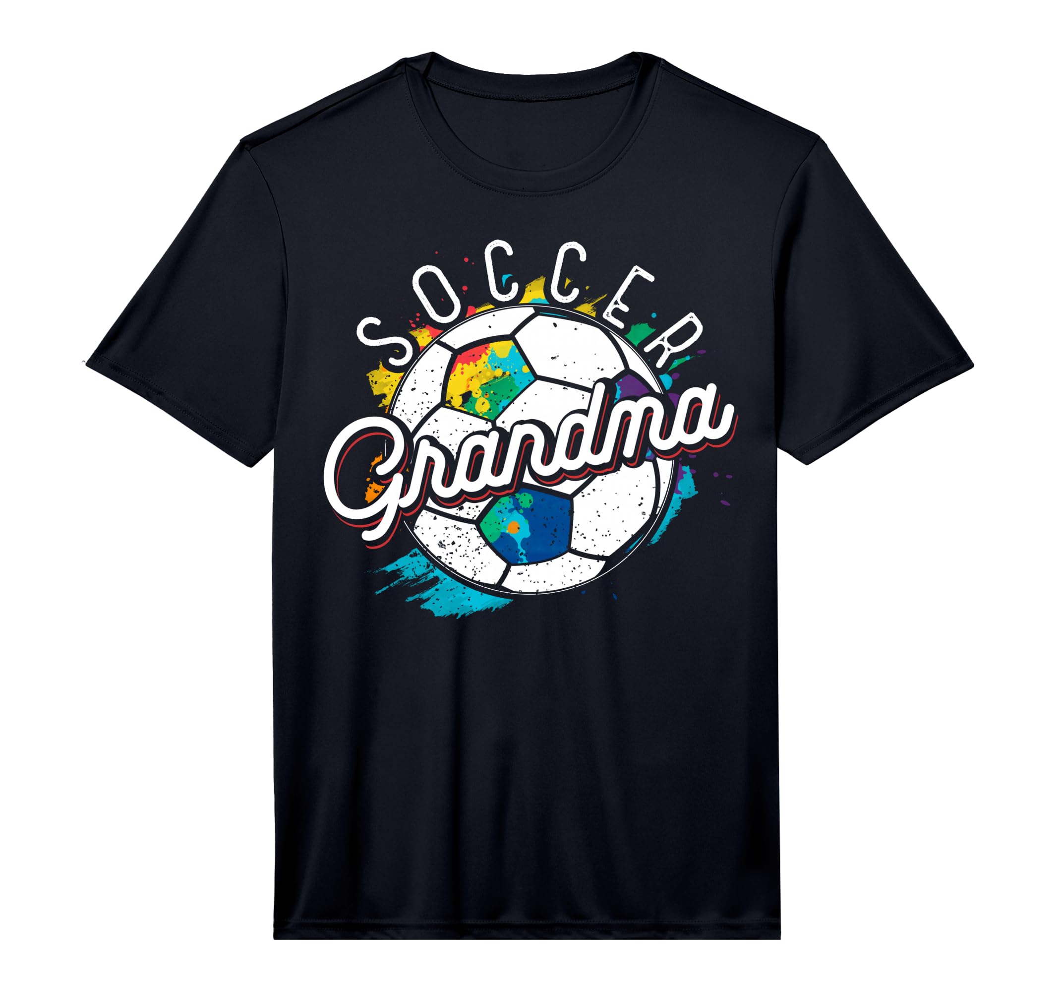 Mens Soccer Grandma Sports Player T-Shirt - Novelty Apparel Men Women
