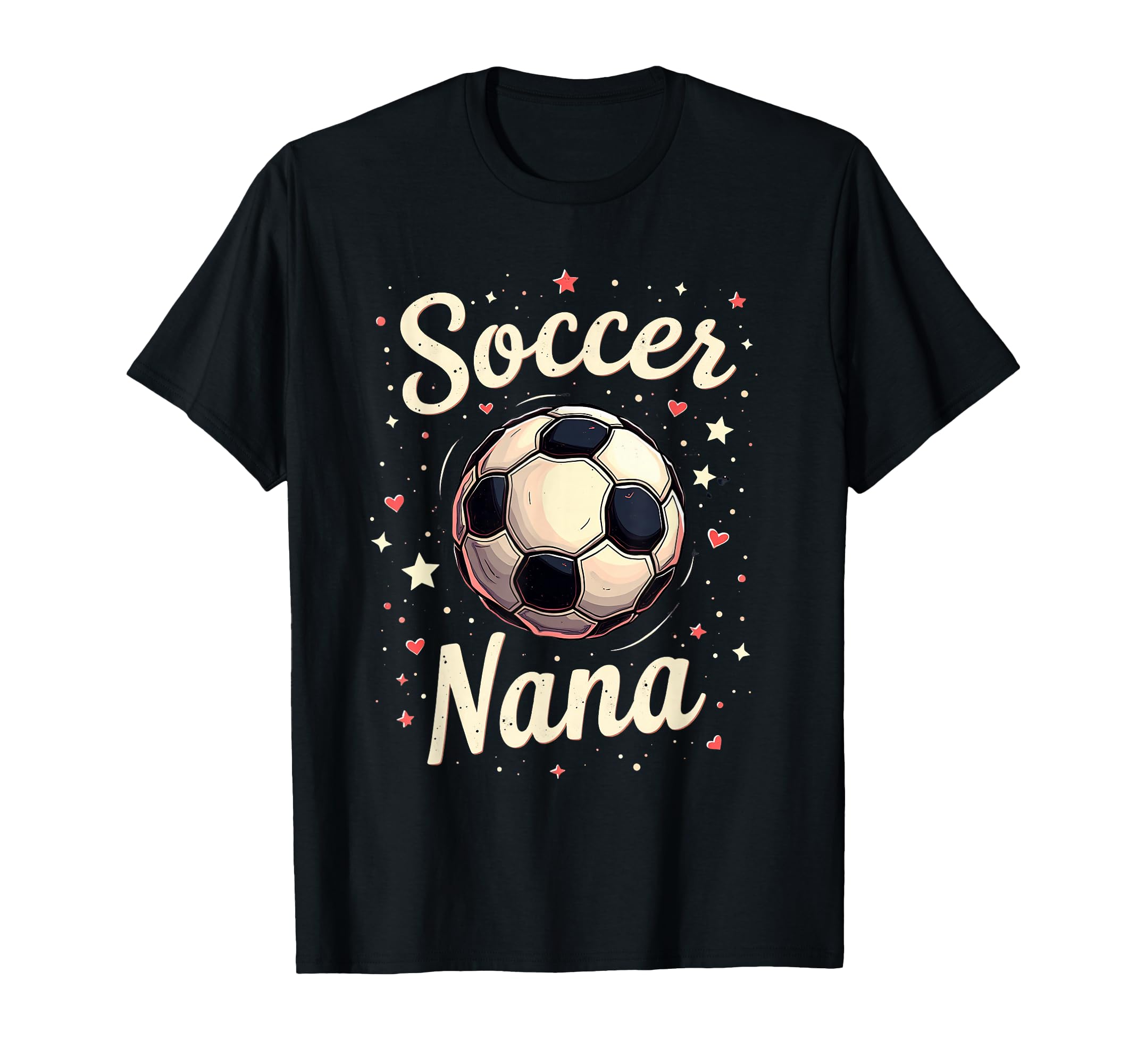Proud Soccer Nana Funny Grandma Lover T-Shirt - Unique Graphic Unisex
