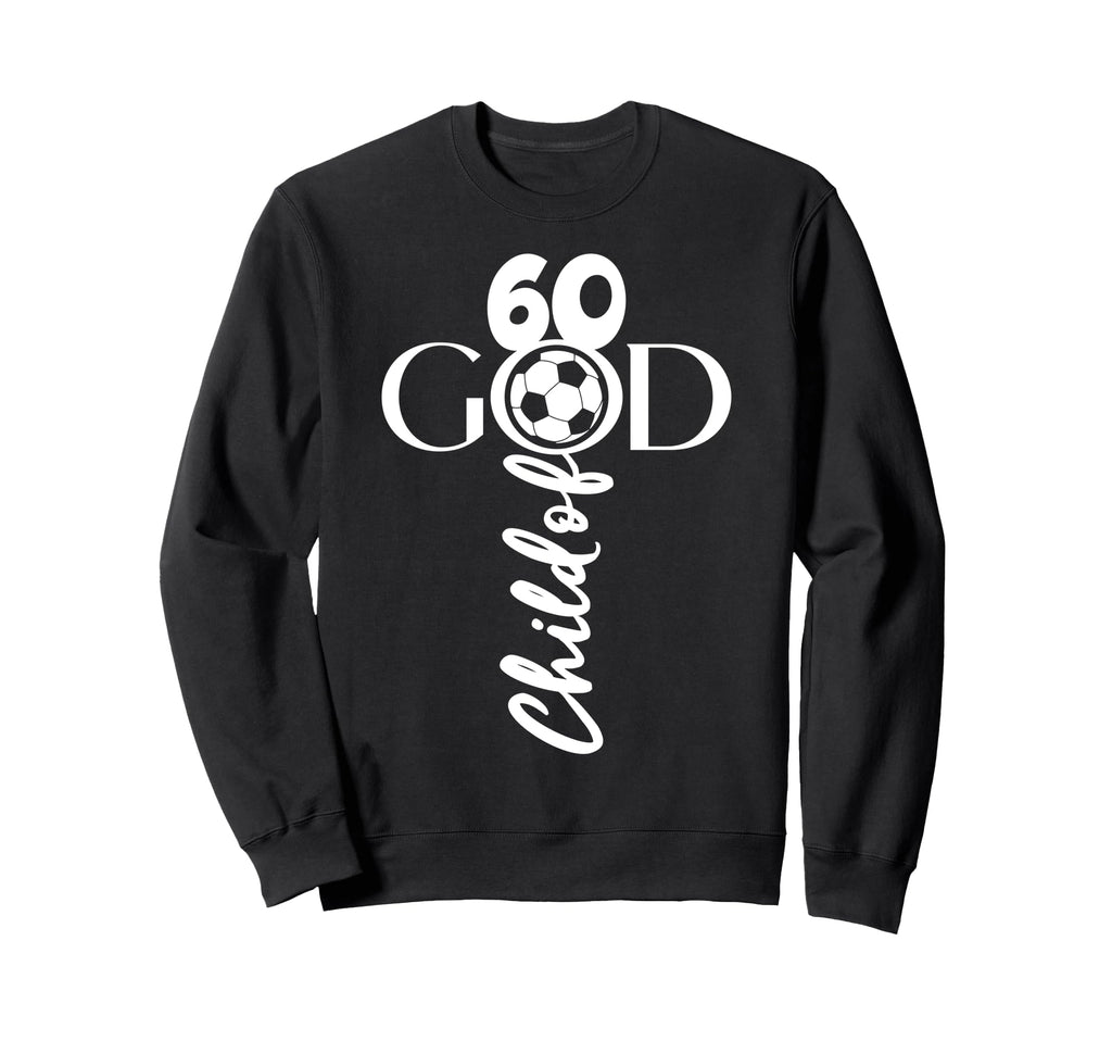 Jesus Christ 60 Years Child God Sweatshirt - Fun Novelty Design for Adults