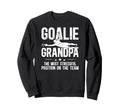 Funny Soccer Goalie Grandpa Sweatshirt - Custom Art Print for Adults