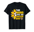 Nana Loves Soccer Sports Player Football T-Shirt - Unique Graphic Unisex