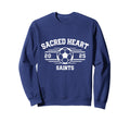 Sacred Heart Saints Soccer Ball Sweatshirt - Casual Everyday Wear Unisex