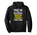 Professional Soccer Coach Funny Hoodie - Casual Everyday Wear for Adults