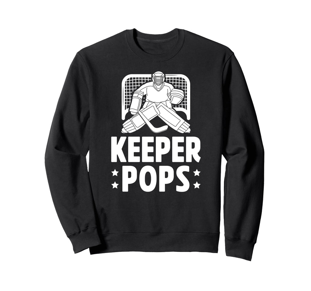Ice Hockey Keeper Pops Ice Hockey Sweatshirt - Streetwear Style for Adults