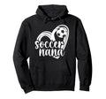 Soccer Nana Heart Grandma Nana Hoodie - Aesthetic Graphic for Adults