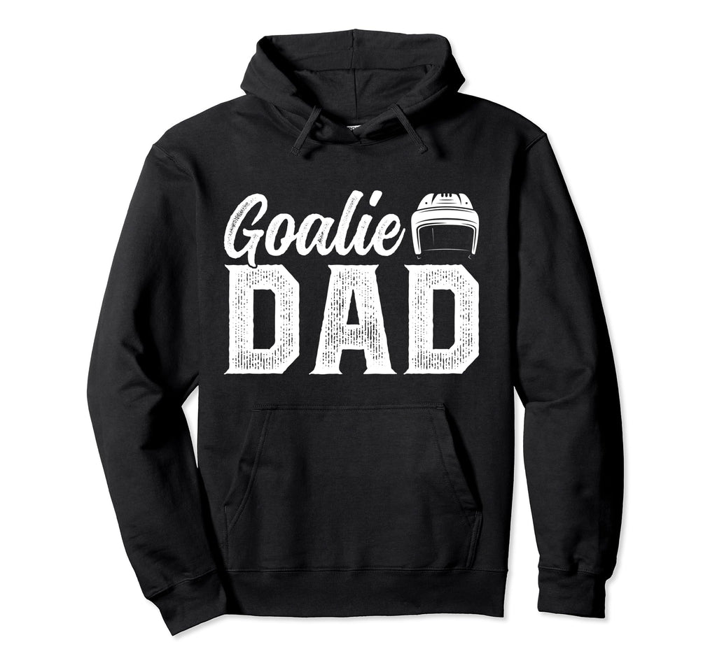 Ice Hockey Goalie Dad Proud Ice Hoodie - Casual Everyday Wear Unisex