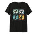 Soccer Pop Art Female Soccer T-Shirt - Casual Everyday Wear for Adults