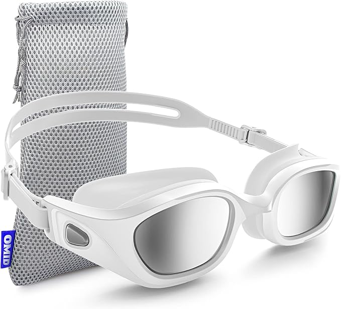 OMID Swim Goggles, P3 Anti-Fog Swimming Goggles for Men Women Anti-UV Goggles