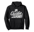 Ice Hockey Goalie Granny Ice Hockey Hoodie - Aesthetic Graphic for Adults