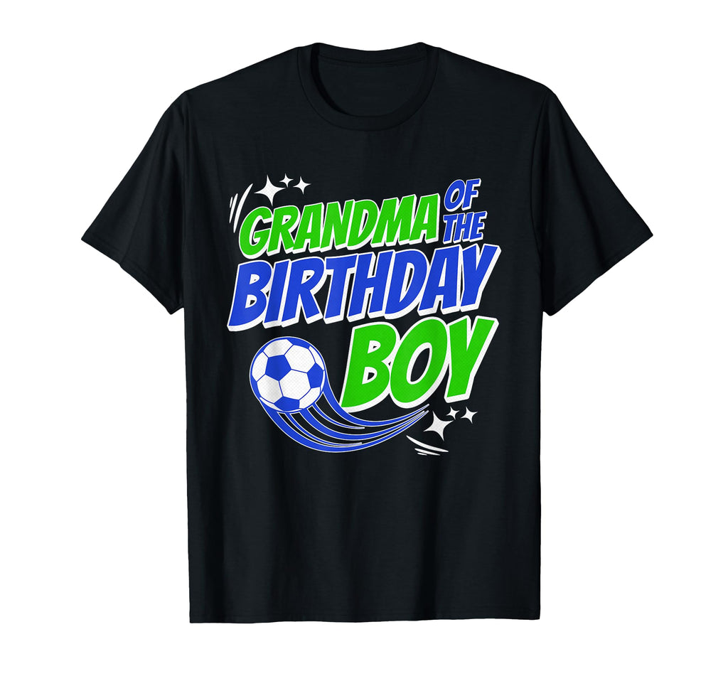 Grandma Birthday Soccer Family T-Shirt - Minimalist Print for Adults