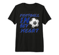 Football My Heart Soccer Lover 2026 Fan T-Shirt - Custom Art Print Unisex