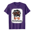 Bleached Football Grammy Life Messy T-Shirt - Custom Art Print Men Women