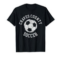 Chaves County Soccer Distressed 90S T-Shirt - Minimalist Print Unisex
