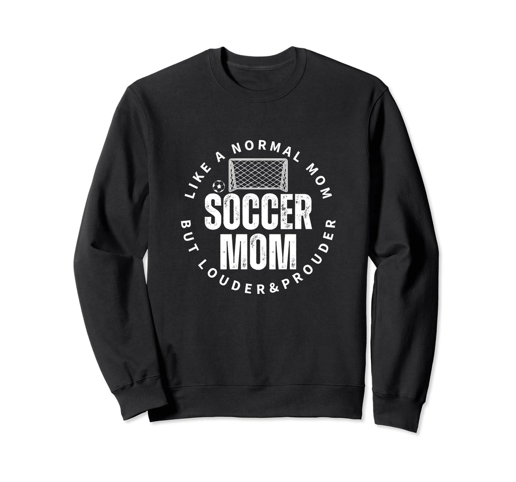 Soccer Mom Mother Funny Soccer Sweatshirt - Aesthetic Graphic Men Women