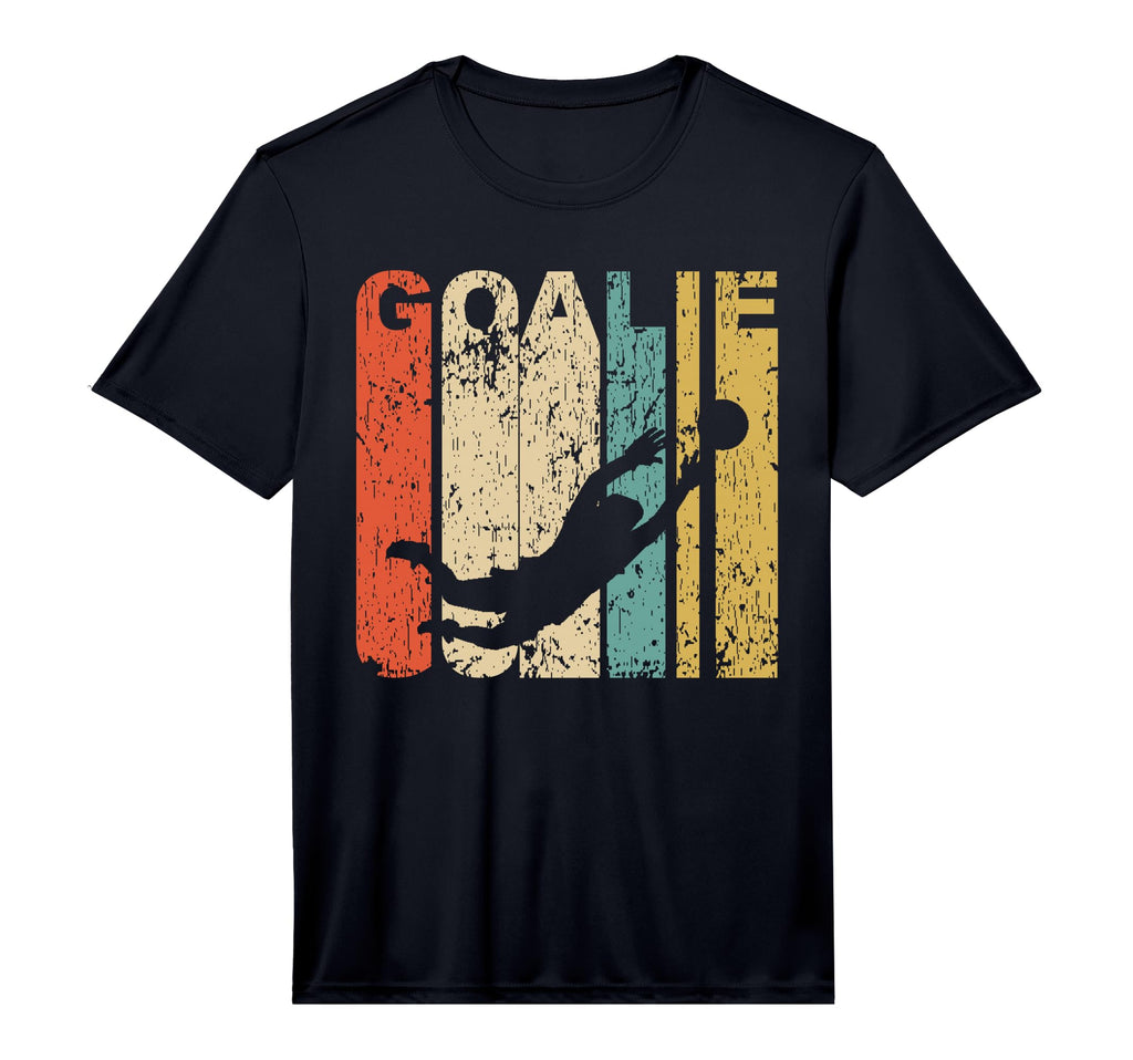 Soccer Goalie Silhouette Sports T-Shirt - Trendy Graphic for Adults