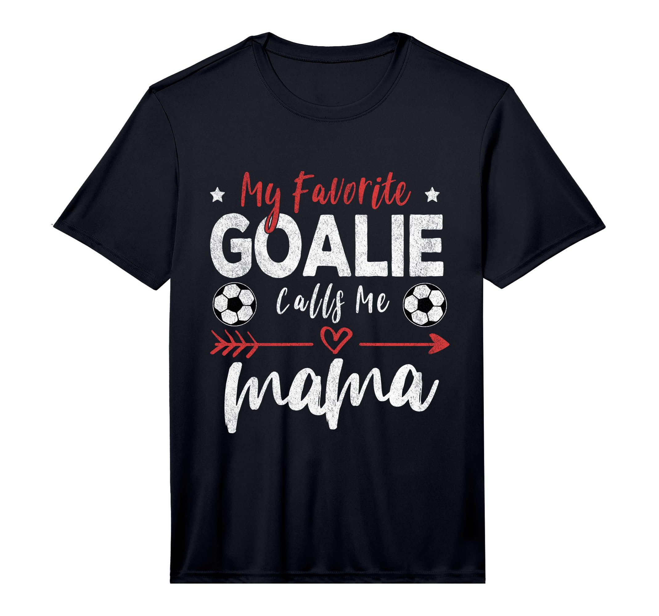 My Favorite Goalie Calls Me Mama T-Shirt - Custom Art Print for Adults