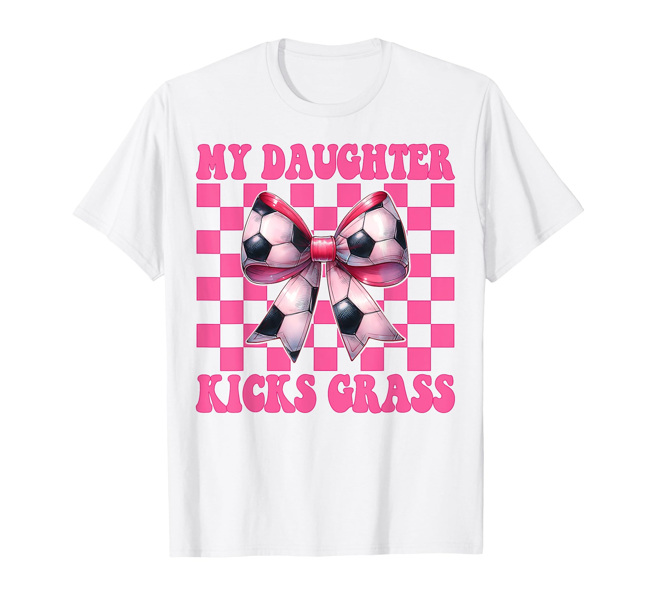 Soccer Mom Mothers Day Coquette T-Shirt - Casual Everyday Wear for Adults