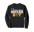 I Love My Soccer Soccer Parents Sweatshirt - Aesthetic Graphic Unisex