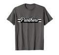 Panthers Mascot School Spirit Panther T-Shirt - Trendy Graphic Unisex