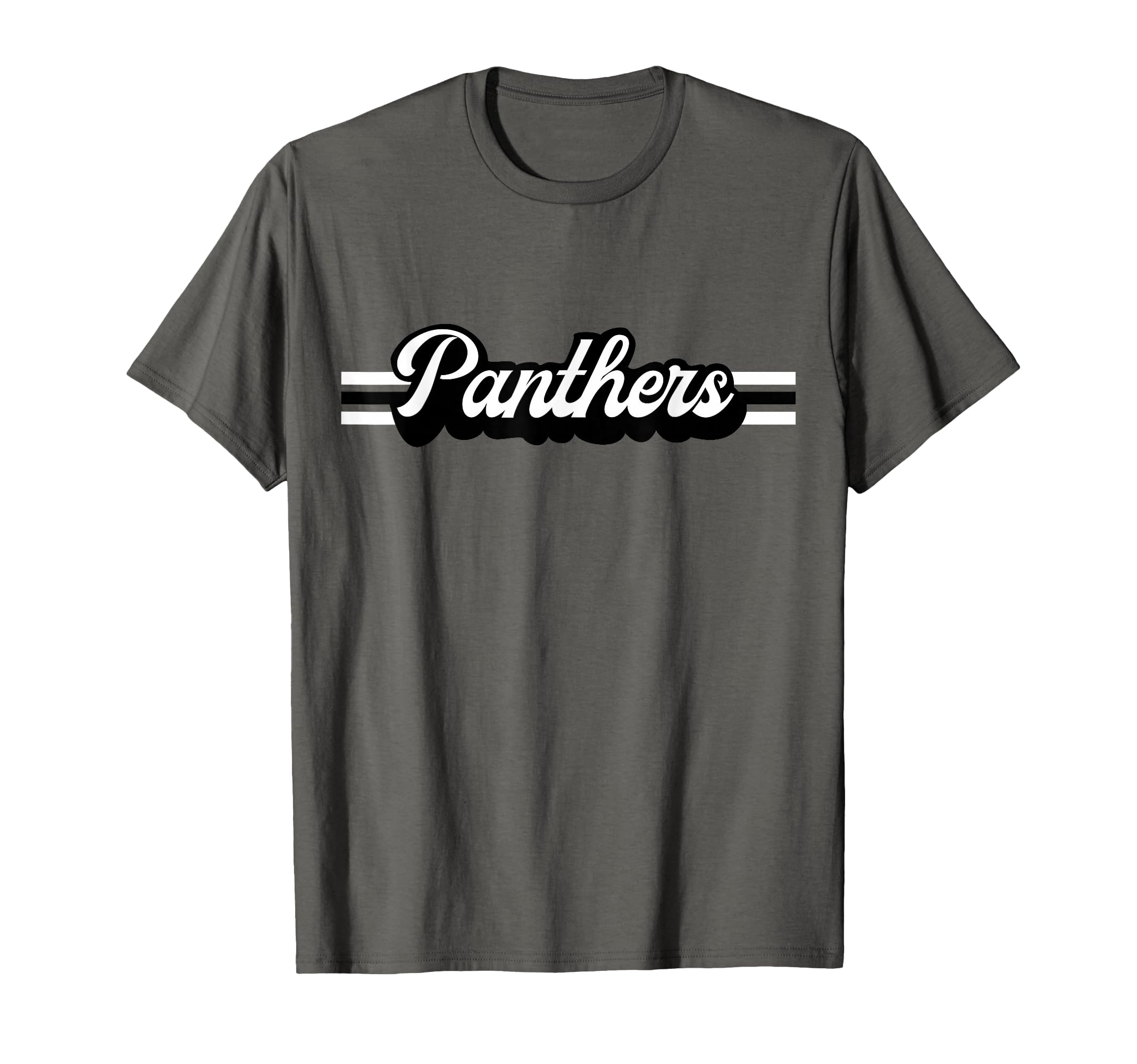 Panthers Mascot School Spirit Panther T-Shirt - Trendy Graphic Unisex