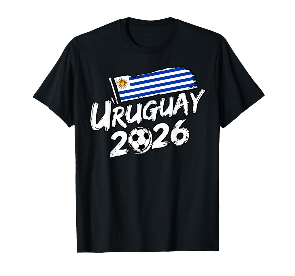 Uruguay Soccer Football Game Player T-Shirt - Minimalist Print for Adults
