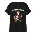 Off To Watch Soccer Funny Duck Sports T-Shirt - Trendy Graphic for Adults