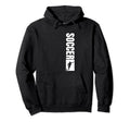 Soccer Coach Distressed Soccer Player Hoodie - Graphic Print Men Women