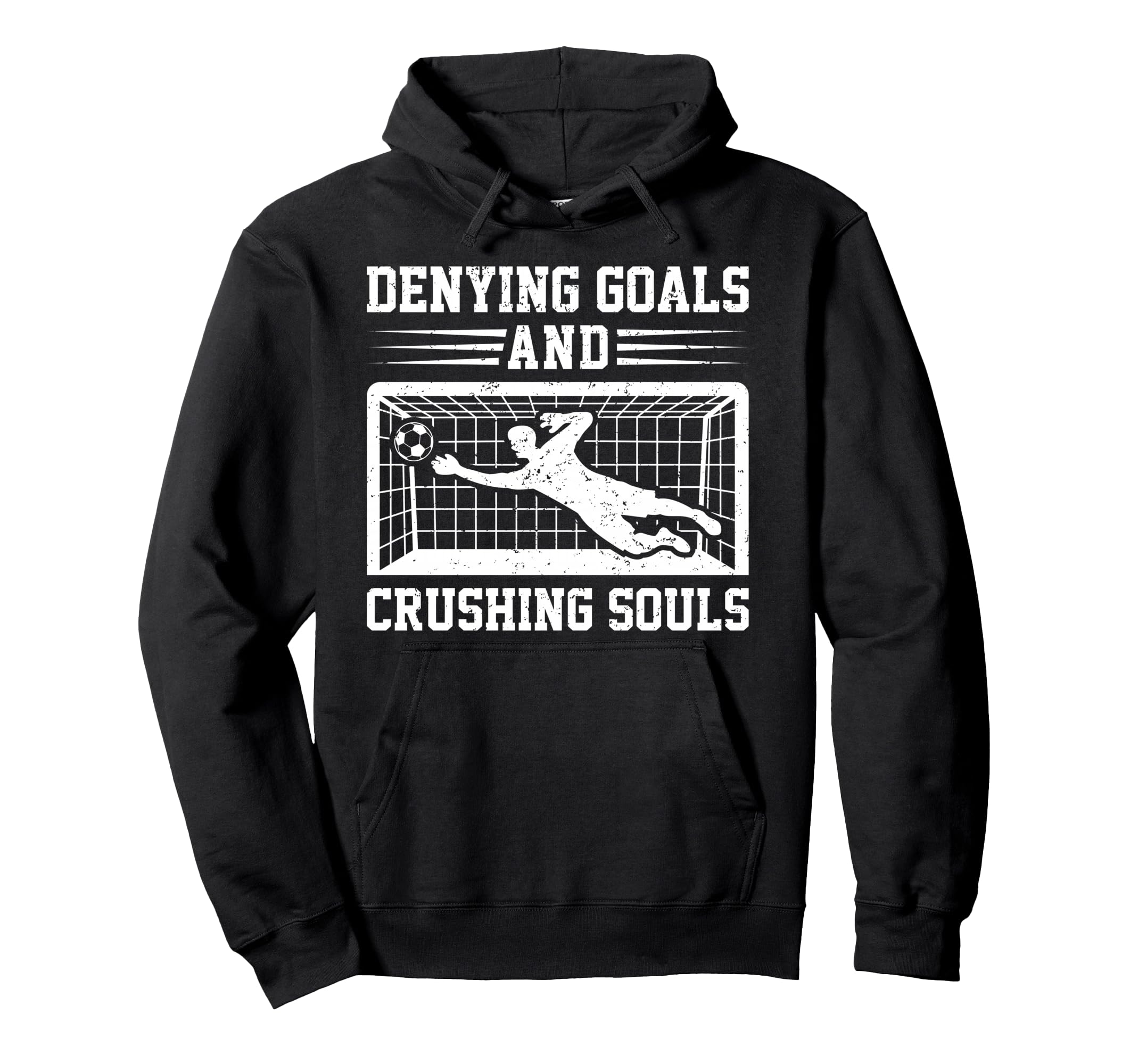 Soccer Goalie Goalkeeper Hoodie - Unique Graphic for Adults