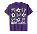 Soccer Mama Coquette Bow Soccer Mom T-Shirt - Casual Everyday Wear Unisex