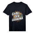 Mens Goal Den Grandma Funny Soccer T-Shirt - Unique Graphic for Adults