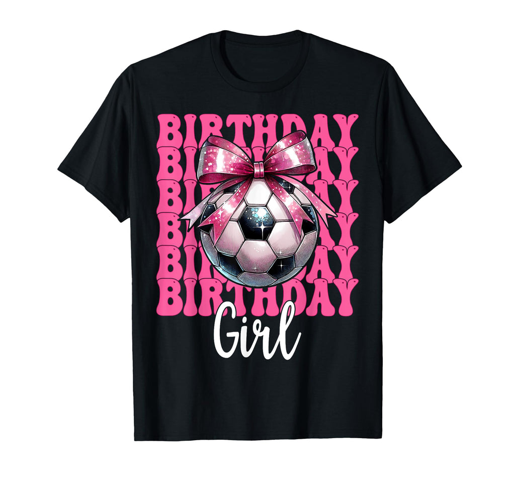 Birthday Soccer Soccer Mom Mama Coquette T-Shirt - Graphic Print Men Women