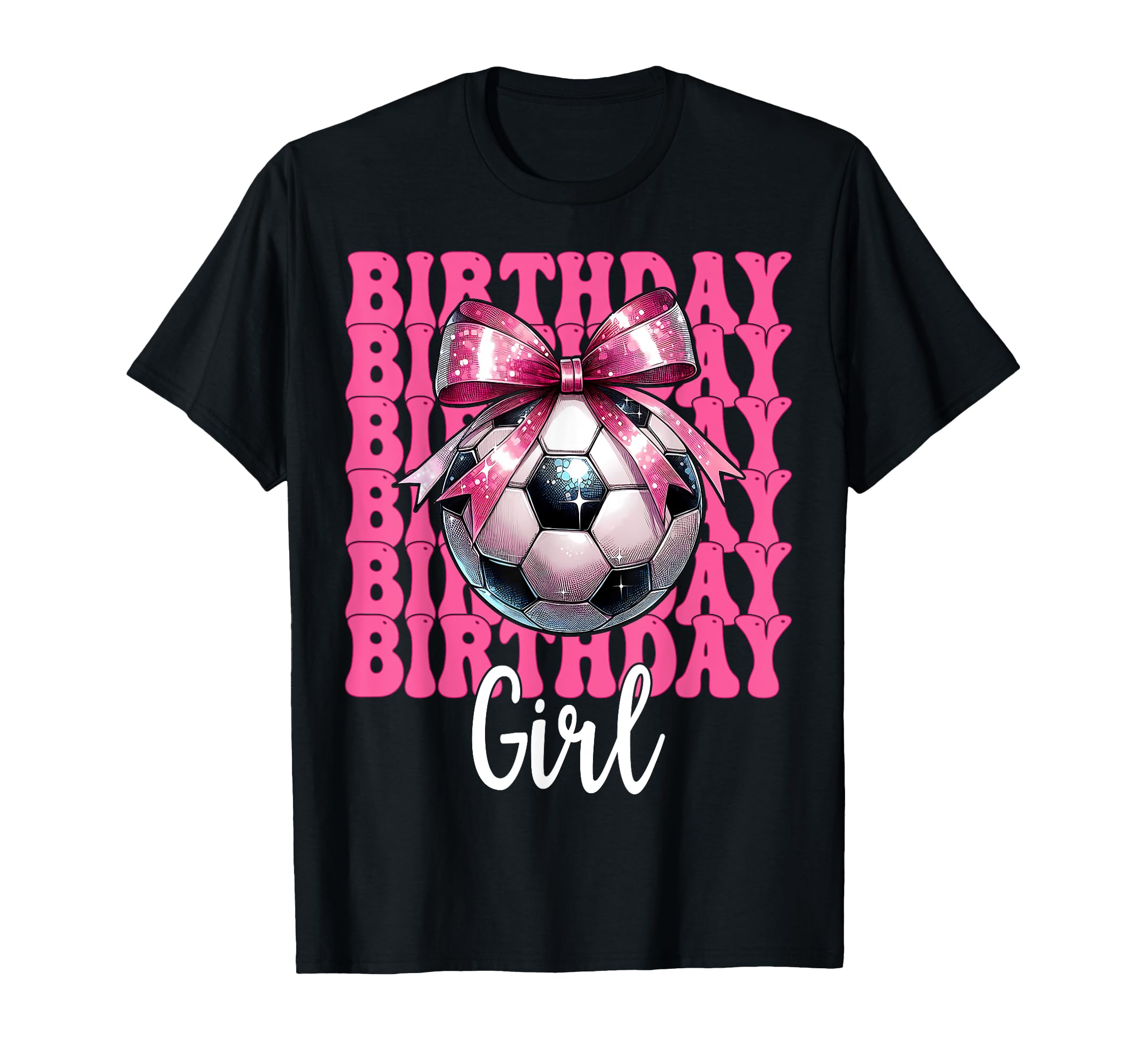Birthday Soccer Soccer Mom Mama Coquette T-Shirt - Graphic Print Men Women