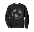 Soccer Ball Art Goalkeeper Sweatshirt - Fun Novelty Design for Adults