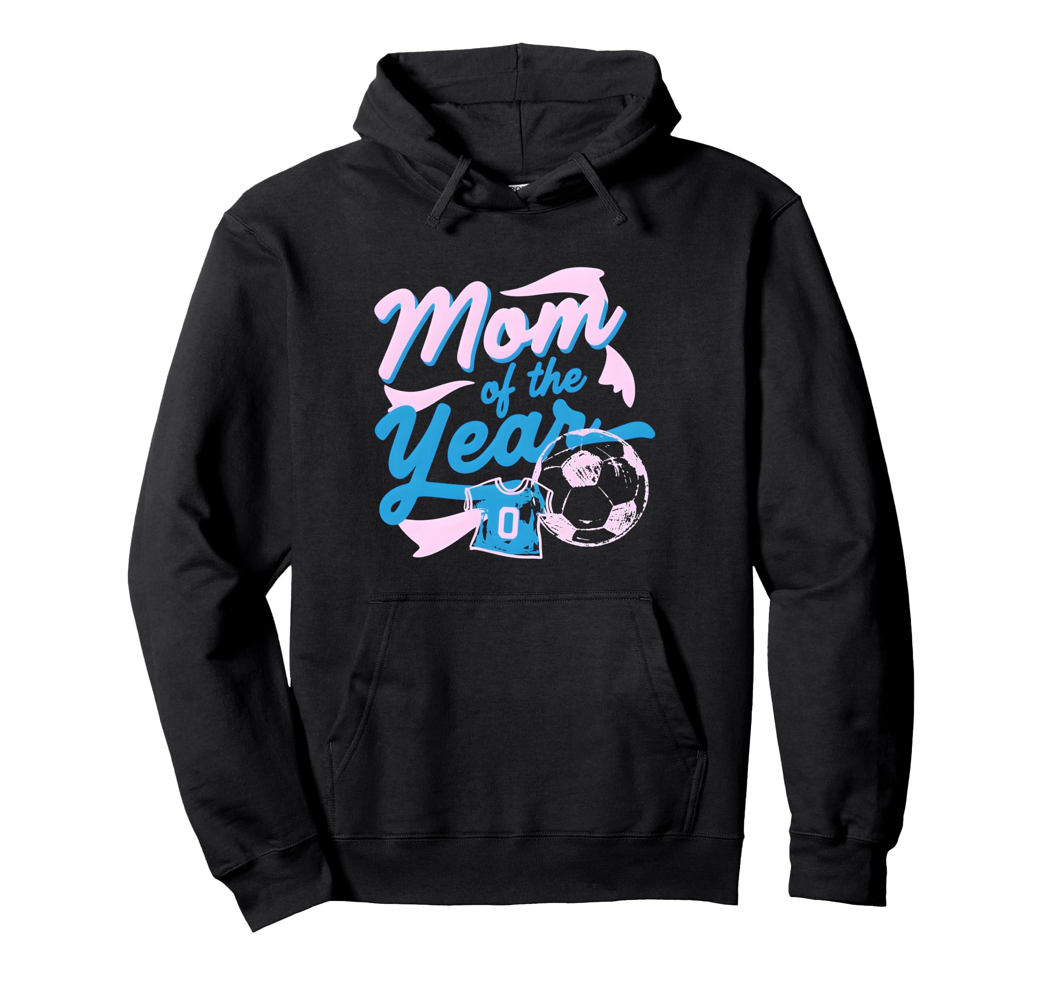 Mom Year Soccer Mom Pride Hoodie - Trendy Graphic Unisex