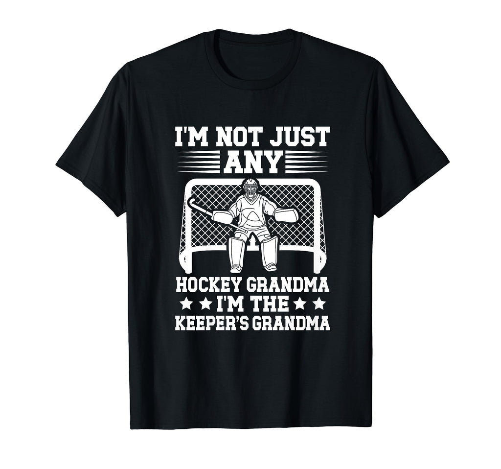 Im Hockey Keeper Grandma Hockey T-Shirt - Unique Graphic Men Women