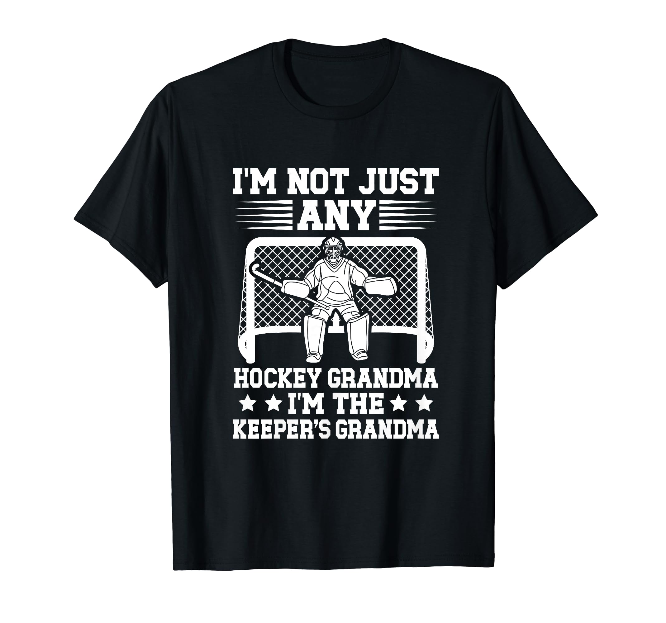 Im Hockey Keeper Grandma Hockey T-Shirt - Unique Graphic Men Women